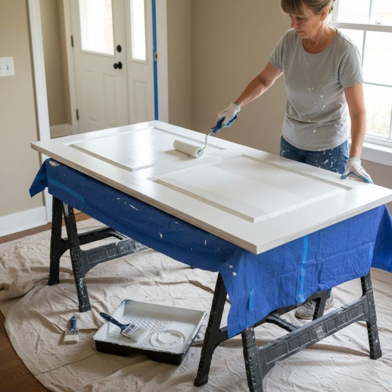 Interior Door Painting