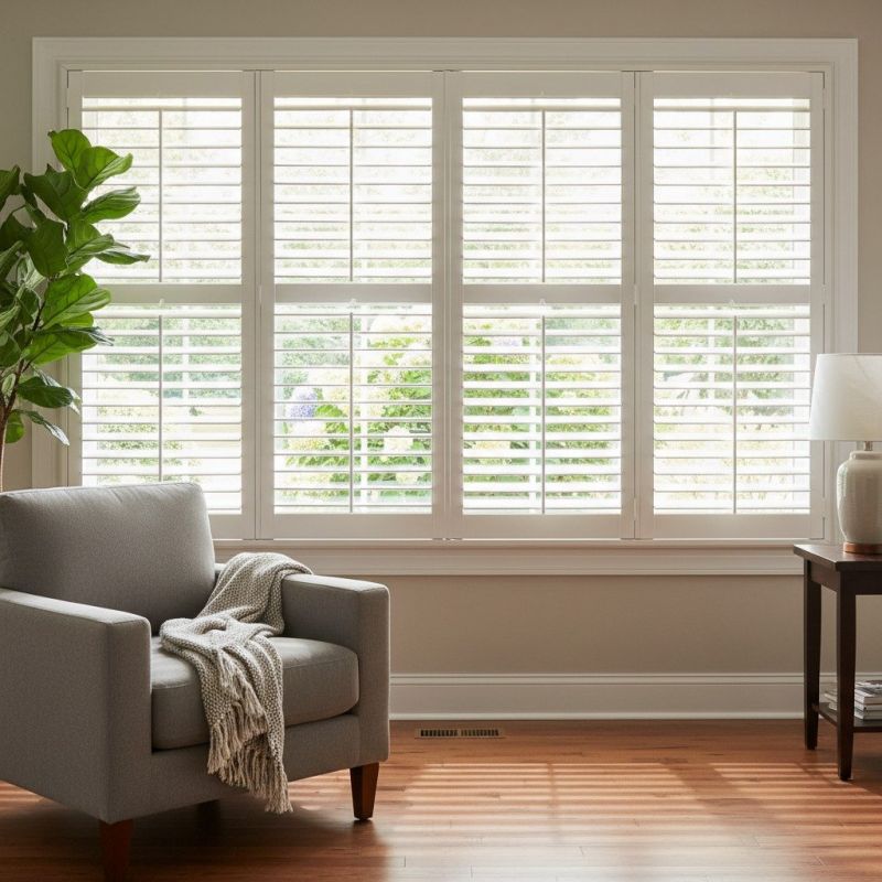 Plantation Shutter Painting