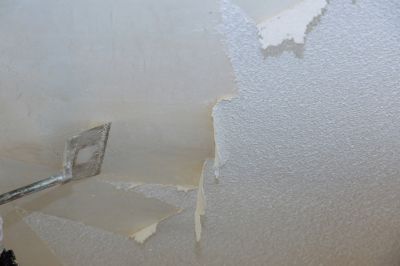 Popcorn Ceiling Scraping