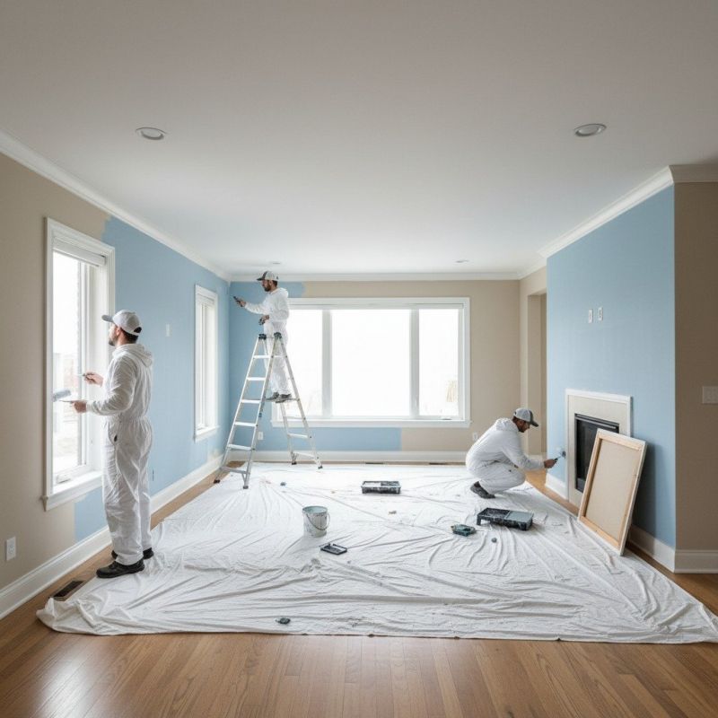 Local Interior Painting pros at work
