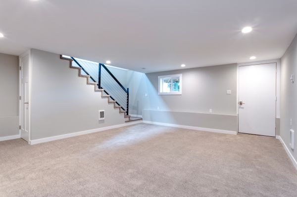 Basement Ceiling Painting Service
