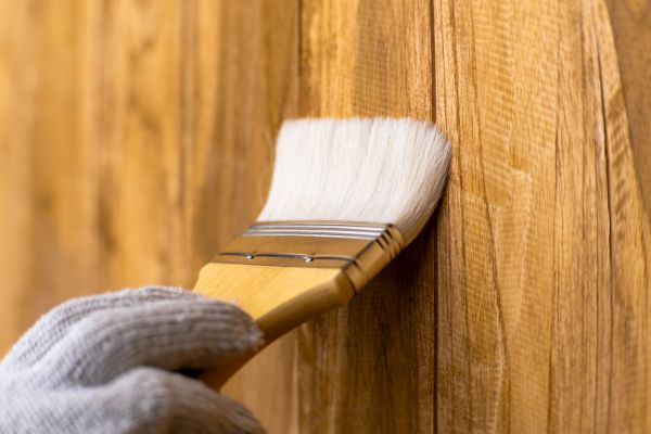 Shiplap Staining